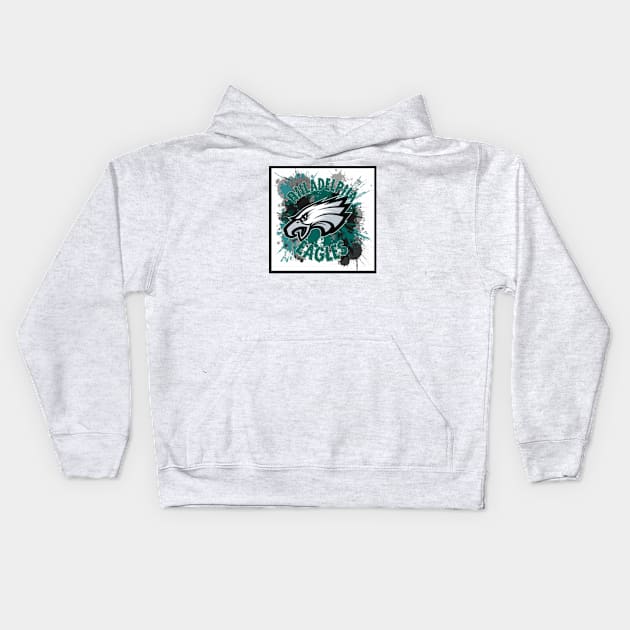 Philadelphia Eagles Kids Hoodie by TshirtMA